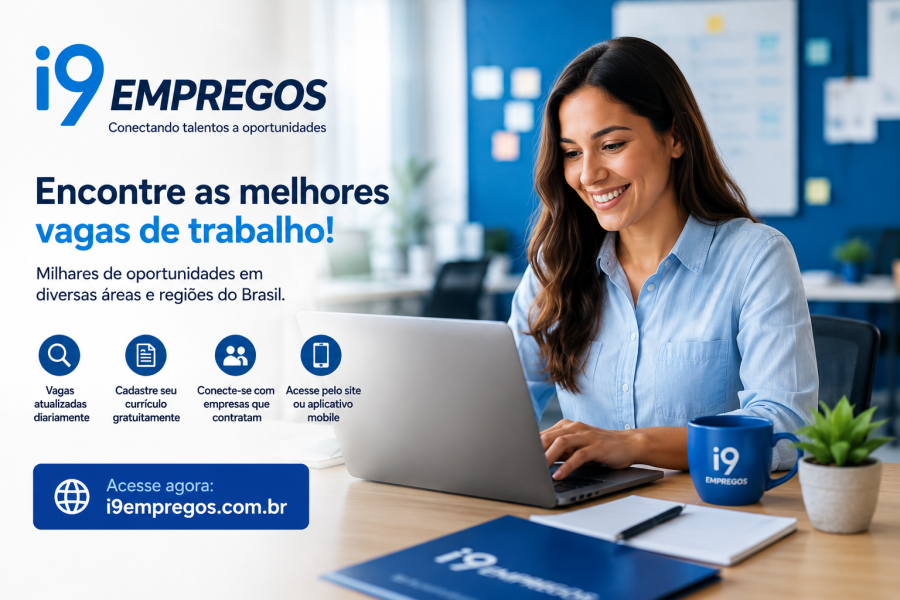 i9 Empregos conecta candidatos às melhores oportunidades do mercado